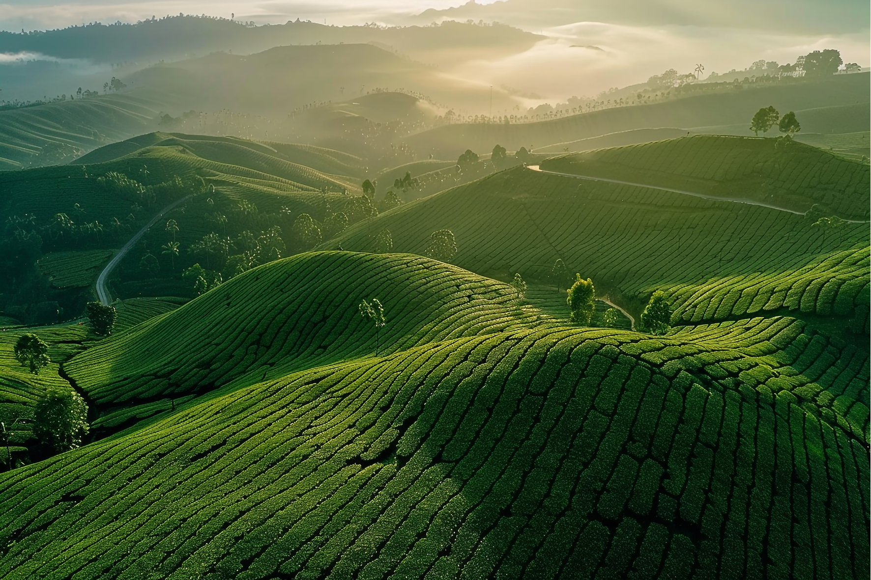 Tea plantations